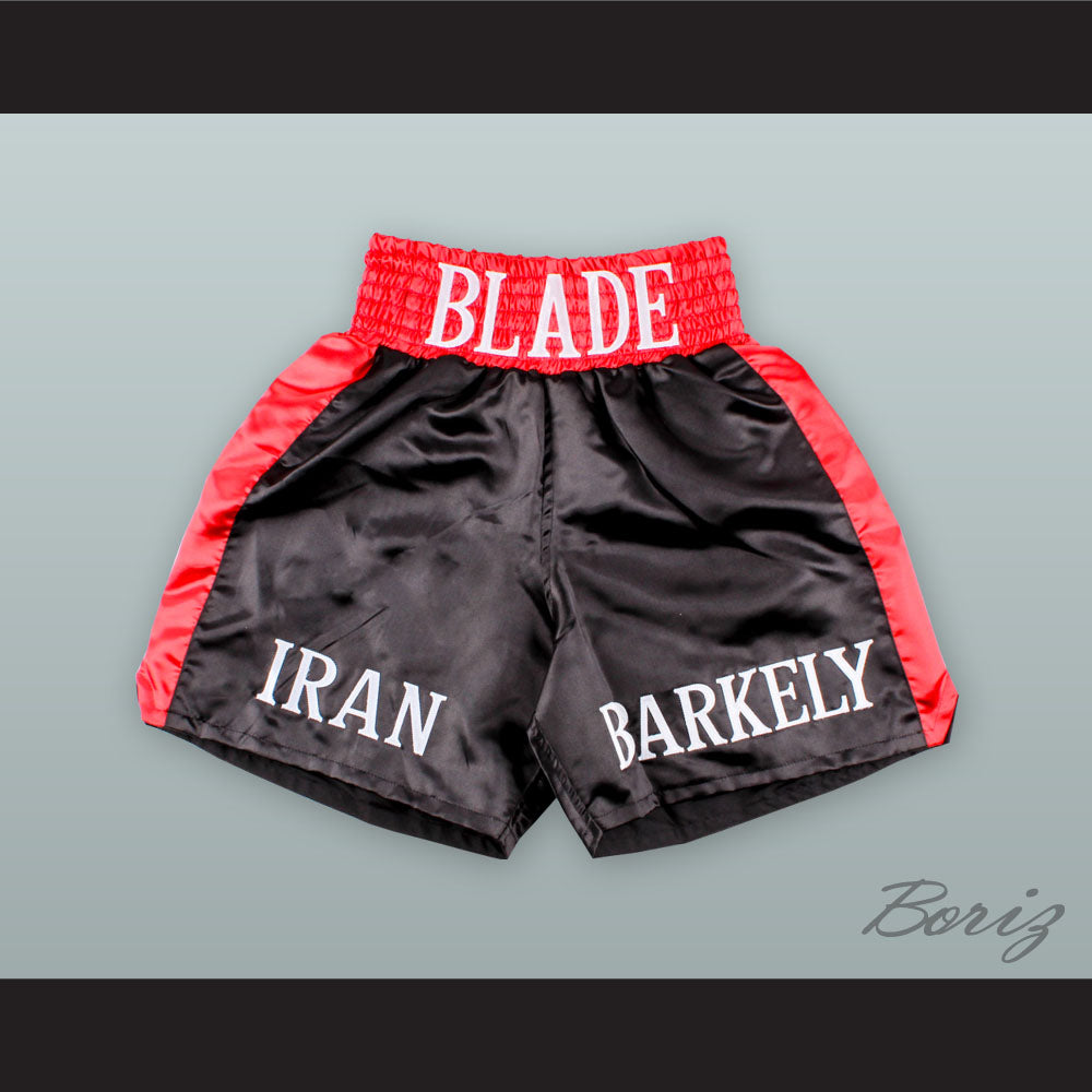 Iran 'The Blade' Barkley Black Boxing Shorts