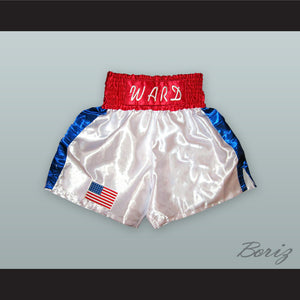 'Irish' Micky Ward White Boxing Shorts