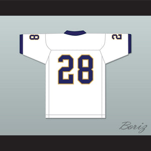 Isaiah Spiller 28 Klein Collins High School Tigers White Football Jersey 1