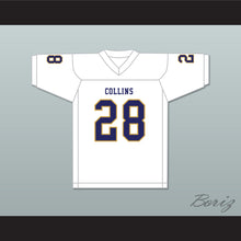 Load image into Gallery viewer, Isaiah Spiller 28 Klein Collins High School Tigers White Football Jersey 4