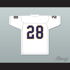 Isaiah Spiller 28 Klein Collins High School Tigers White Football Jersey 3
