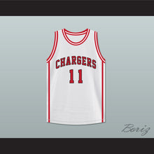 Load image into Gallery viewer, Isiah Thomas 11 St Joseph Chargers High School White Basketball Jersey Hoop Dreams