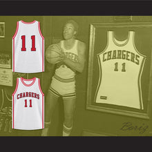 Load image into Gallery viewer, Isiah Thomas 11 St Joseph Chargers High School White Basketball Jersey Hoop Dreams