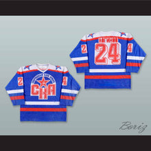 Load image into Gallery viewer, Ivan Loginov 24 SKA Saint Petersburg Blue Hockey Jersey