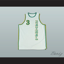 Load image into Gallery viewer, Allen Iverson 3 Bethel High School White Basketball Jersey