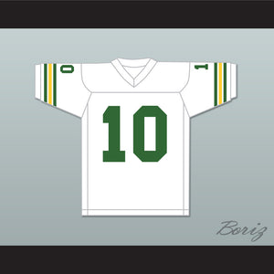 Allen Iverson 10 Bethel High School Bruins White Football Jersey