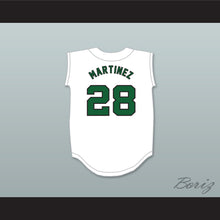 Load image into Gallery viewer, JD Martinez 28 Charles W. Flanagan High School Falcons White Baseball Jersey 2