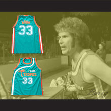 Load image into Gallery viewer, Jackie Moon 33 Flint Tropics Teal Basketball Jersey Semi Pro