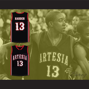 James Harden 13 Artesia High School Black Basketball Jersey