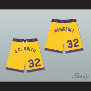 Earl "The Goat" Manigault 32 J.C. Smith College Basketball Shorts