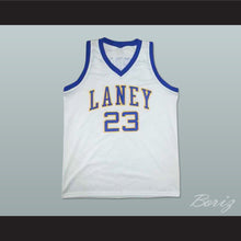 Load image into Gallery viewer, Michael Jordan 23 Laney High School White Basketball Jersey