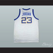 Load image into Gallery viewer, Michael Jordan 23 Laney High School White Basketball Jersey