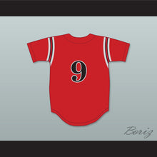Load image into Gallery viewer, JT Realmuto 9 Carl Albert High School Titans Red Baseball Jersey 1