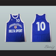 Load image into Gallery viewer, Aleksandar Djordjevic 10 Yugoslavia Blue Basketball Jersey