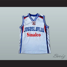 Load image into Gallery viewer, Yugoslavia White Basketball Jersey