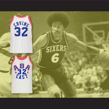 Load image into Gallery viewer, Julius Erving 32 All Star White Basketball Jersey