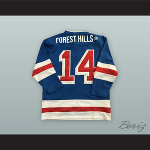 J. Cole 14 Forest Hills Drive Blue Hockey Jersey