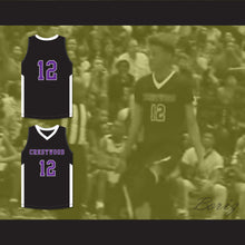 Load image into Gallery viewer, Ja Morant 12 Crestwood High School Knights Black Basketball Jersey 3
