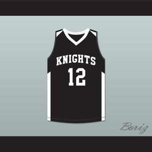 Ja Morant 12 Crestwood High School Knights Black Basketball Jersey 2