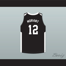 Load image into Gallery viewer, Ja Morant 12 Crestwood High School Knights Black Basketball Jersey 2