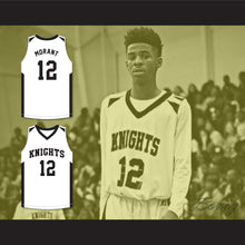 Load image into Gallery viewer, Ja Morant 12 Crestwood High School Knights White Basketball Jersey 2