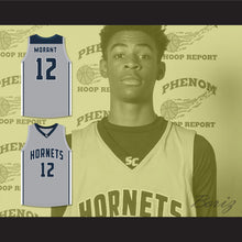 Load image into Gallery viewer, Ja Morant 12 South Carolina Hornets Gray Basketball Jersey 2