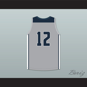 Ja Morant 12 South Carolina Hornets Gray Basketball Jersey 1