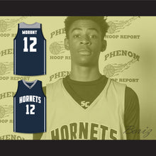 Load image into Gallery viewer, Ja Morant 12 South Carolina Hornets Navy Blue Basketball Jersey 2