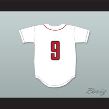 Load image into Gallery viewer, Jack Flaherty 9 Harvard-Westlake School Wolverines White Baseball Jersey 3