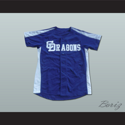 Jack Elliot 54 Chunichi Dragons Dark Blue Baseball Jersey Mr. Baseball