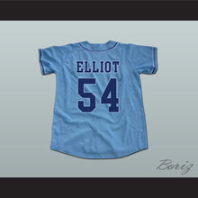 Load image into Gallery viewer, Jack Elliot 54 Chunichi Dragons Light Blue Baseball Jersey Mr. Baseball
