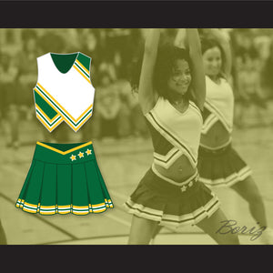 Paris Morgan Jackrabbits High School Cheerleader Uniform Love Don't Cost a Thing
