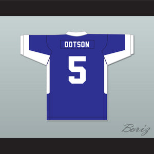 Jahan Dotson 5 Nazareth Area High School Blue Eagles Blue Football Jersey 2