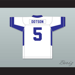 Jahan Dotson 5 Nazareth Area High School Blue Eagles White Football Jersey 2