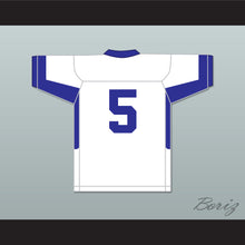 Load image into Gallery viewer, Jahan Dotson 5 Nazareth Area High School Blue Eagles White Football Jersey 1