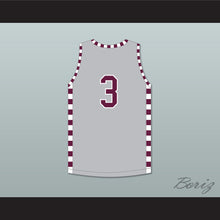 Load image into Gallery viewer, Jake LaRavia 3 Lawrence Central High School Bears Gray Basketball Jersey 1