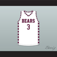 Load image into Gallery viewer, Jake LaRavia 3 Lawrence Central High School Bears White Basketball Jersey 2