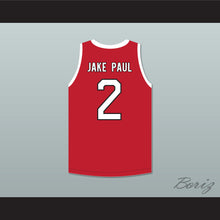 Load image into Gallery viewer, Jake Paul 2 ACE Family Charity Red Basketball Jersey