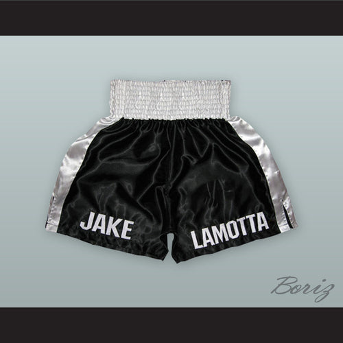 Jake LaMotta Black Boxing Shorts