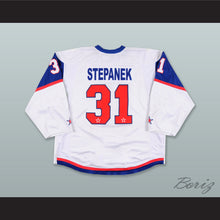 Load image into Gallery viewer, Vitali Vishnevsky 5 SKA St. Petersburg White Tie Down Hockey Jersey