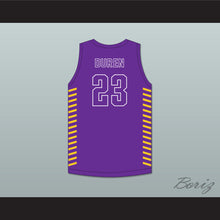 Load image into Gallery viewer, Jalen Duren 23 Roman Catholic High School Cahillites Purple Basketball Jersey 2