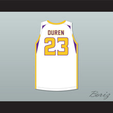 Load image into Gallery viewer, Jalen Duren 23 Roman Catholic High School Cahillites White Basketball Jersey 4