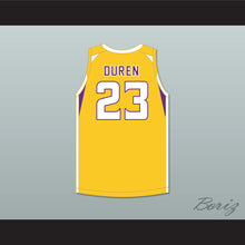 Load image into Gallery viewer, Jalen Duren 23 Roman Catholic High School Cahillites Yellow Gold Basketball Jersey 2