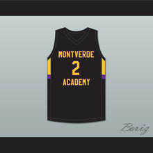 Load image into Gallery viewer, Jalen Duren 2 Montverde Academy Eagles Black Basketball Jersey 2