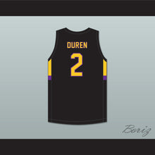 Load image into Gallery viewer, Jalen Duren 2 Montverde Academy Eagles Black Basketball Jersey 2