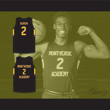 Load image into Gallery viewer, Jalen Duren 2 Montverde Academy Eagles Black Basketball Jersey 2