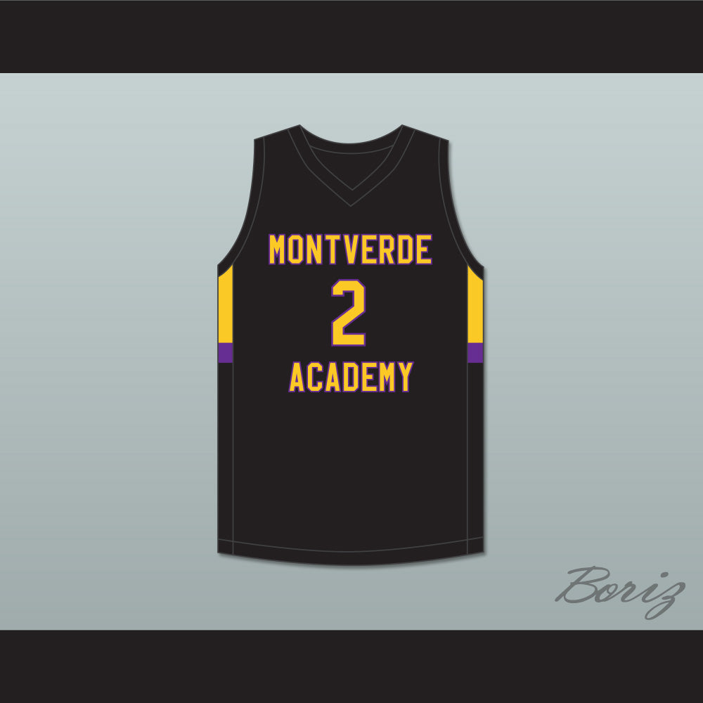 Jalen Duren 2 Montverde Academy Eagles Black Basketball Jersey 1