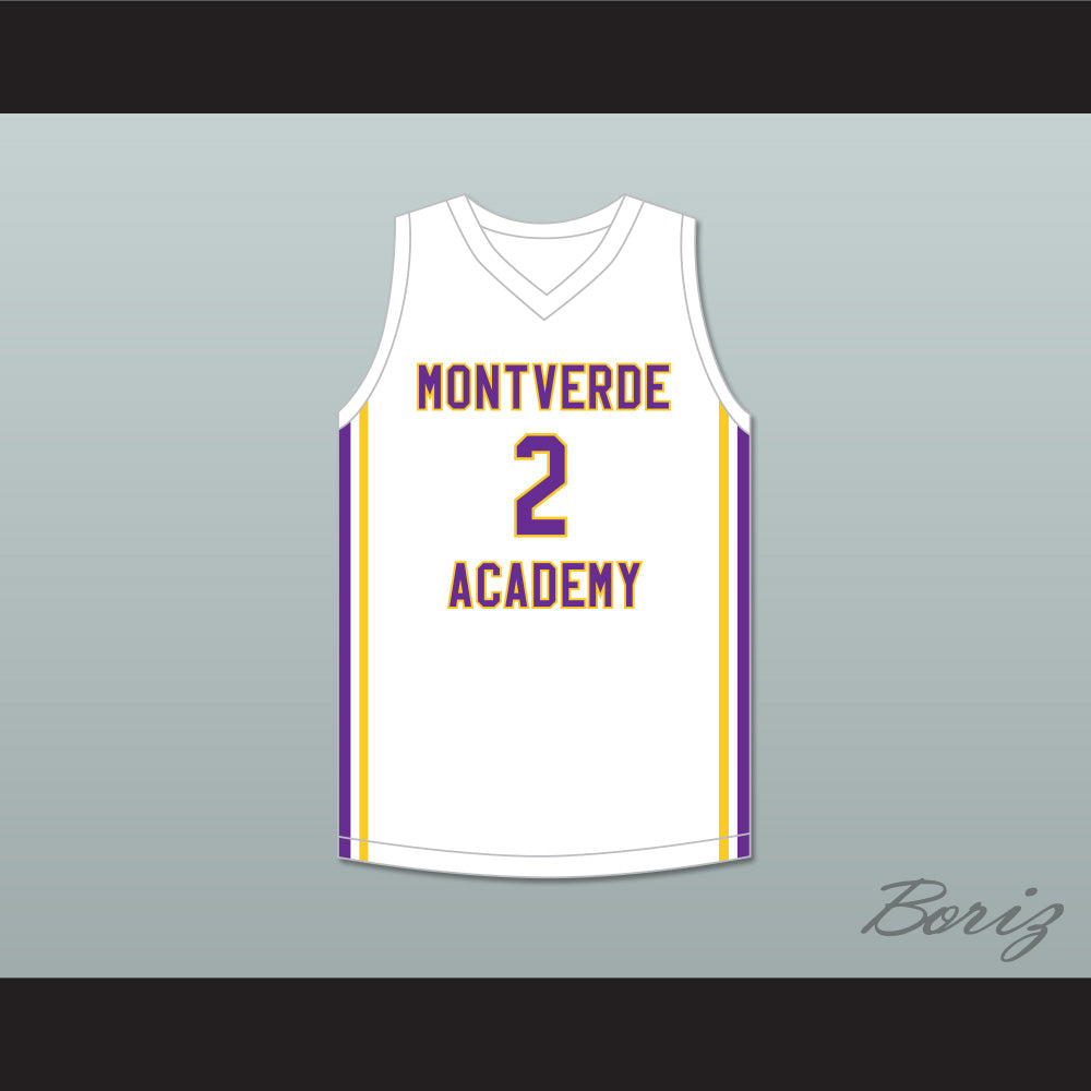 Jalen Duren 2 Montverde Academy Eagles White Basketball Jersey 2