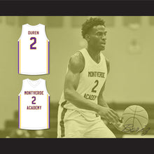 Load image into Gallery viewer, Jalen Duren 2 Montverde Academy Eagles White Basketball Jersey 2