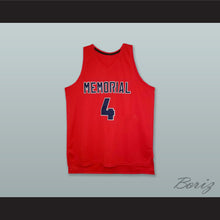 Load image into Gallery viewer, Jalen Green 4 San Joaquin Memorial High School Panthers Red Basketball Jersey